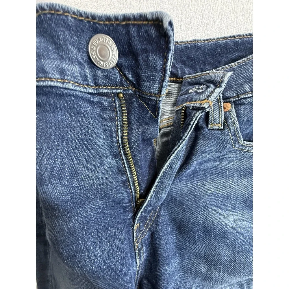 Levi's 511 Jeans Mens 30x32 Blue Slim Fit Medium Wash Faded American Denim Pants